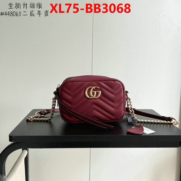 Gucci Bags(4A)-Marmont practical and versatile replica designer ID: BB3068 $: 75USD,