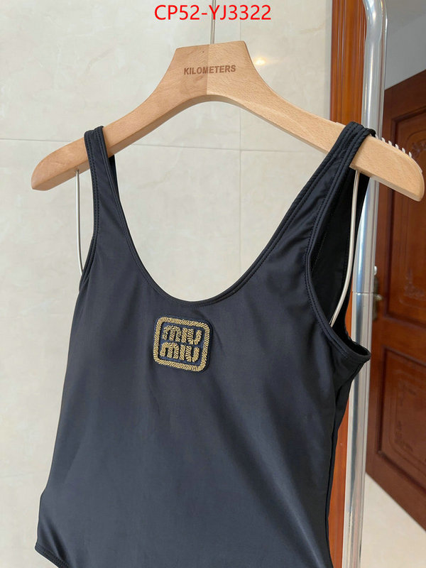 Swimsuit-Miu Miu best luxury replica ID: YJ3322 $: 52USD