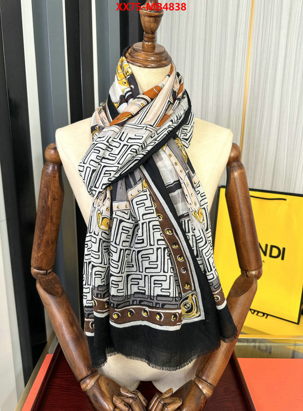 Scarf-Fendi top quality fake ID: MB4838 $: 75USD