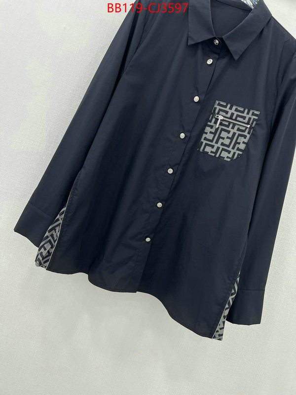 Clothing-Fendi online from china ID: CJ3597 $: 119USD