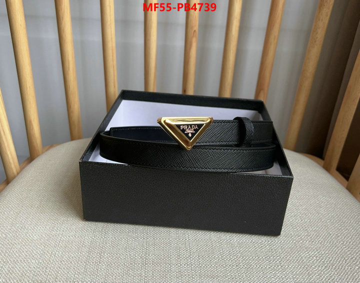 Belts-Prada 1:1 replica ID: PB4739 $: 55USD