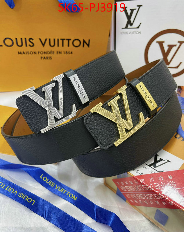 Belts-LV designer replica ID: PJ3919 $: 65USD