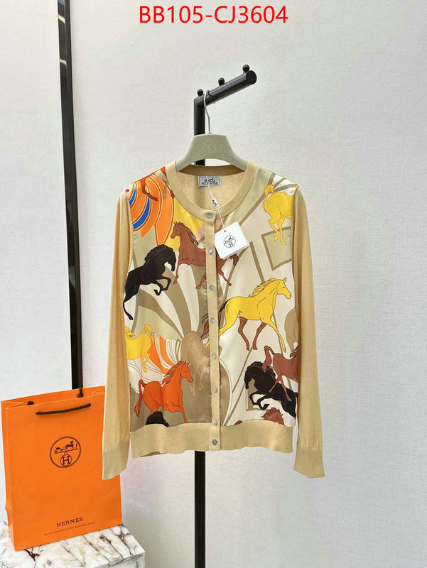 Clothing-Hermes replica 2024 perfect luxury ID: CJ3604 $: 105USD