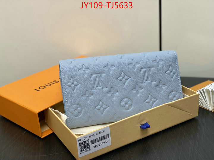 LV Bags(TOP)-Wallet how to find replica shop ID: TJ5633 $: 109USD,