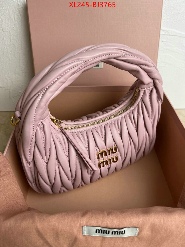 Miu Miu Bags(TOP)-Handbag- buy 1:1 ID: BJ3765 $: 245USD,