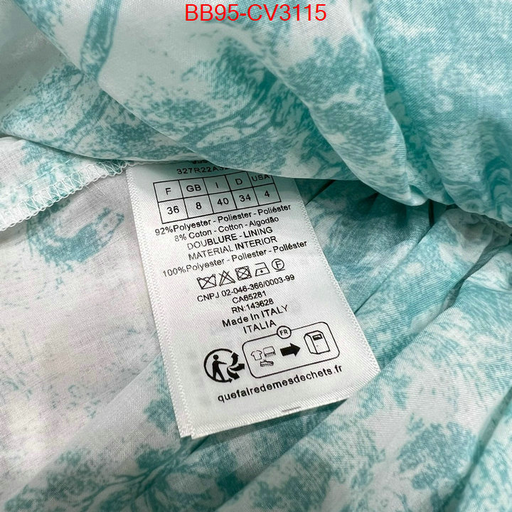 Clothing-Dior shop the best high quality ID: CV3115 $: 95USD