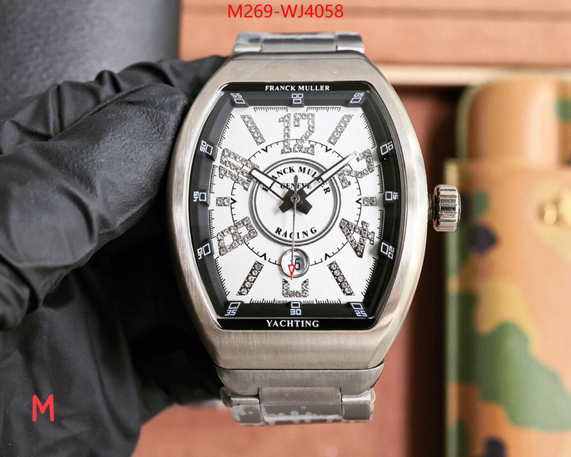 Watch(TOP)-Franck Muller high quality aaaaa replica ID: WJ4058 $: 269USD