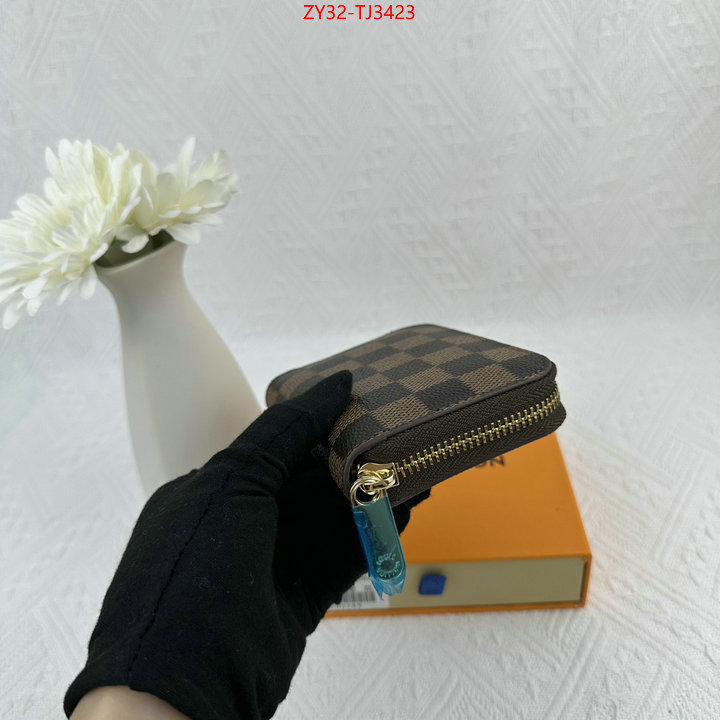 LV Bags(4A)-Wallet shop cheap high quality 1:1 replica ID: TJ3423 $: 32USD,