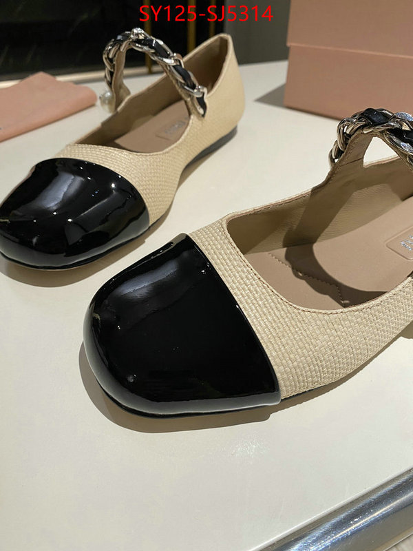 Women Shoes-Miu Miu unsurpassed quality ID: SJ5314 $: 125USD