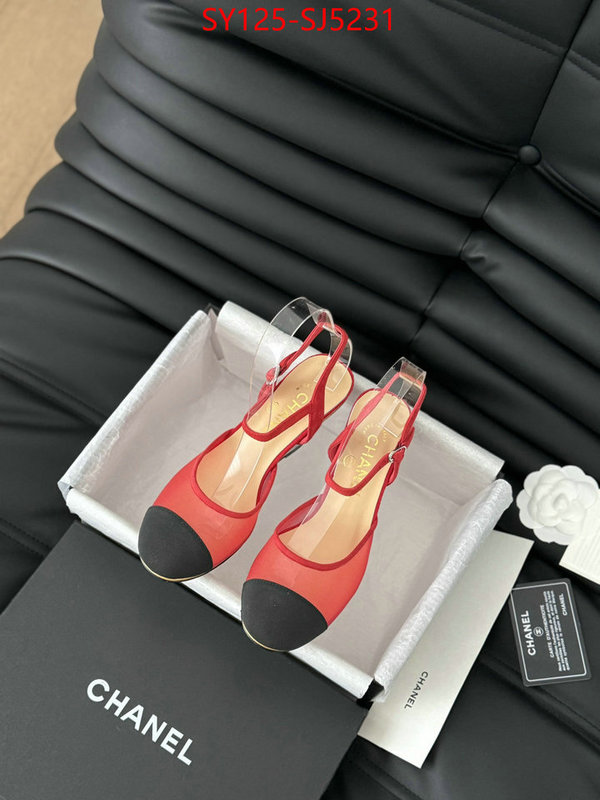 Women Shoes-Chanel good ID: SJ5231 $: 125USD