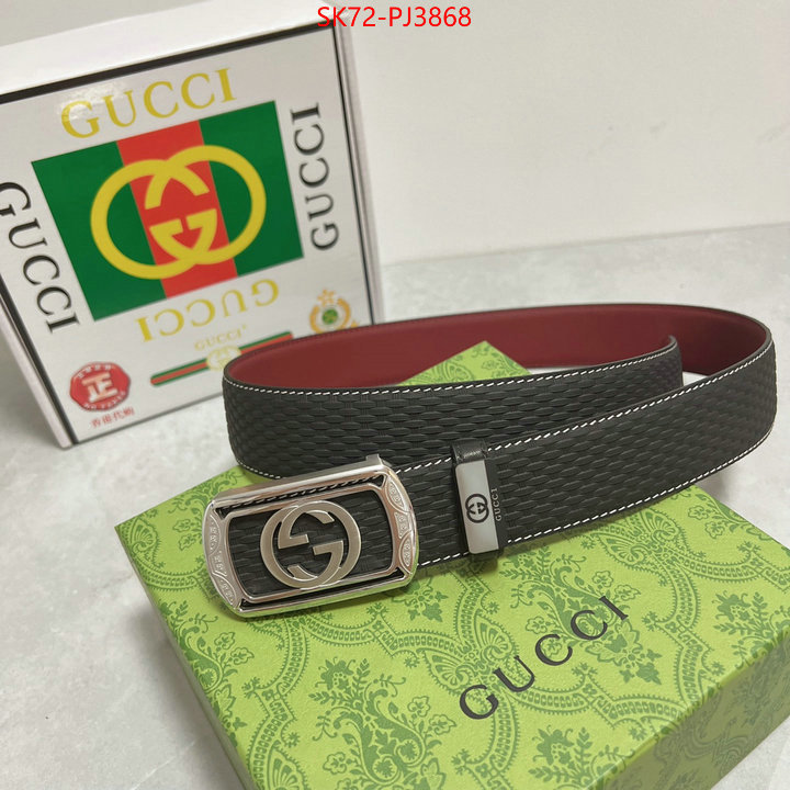 Belts-Gucci replica 1:1 high quality ID: PJ3868 $: 72USD