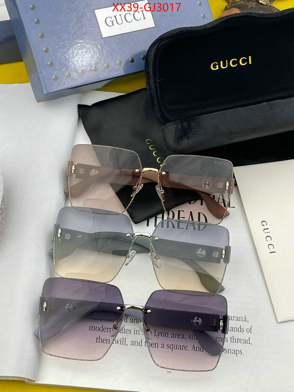 Glasses-Gucci customize best quality replica ID: GJ3017 $: 39USD