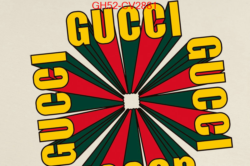 Clothing-Gucci the top ultimate knockoff ID: CV2881 $: 52USD