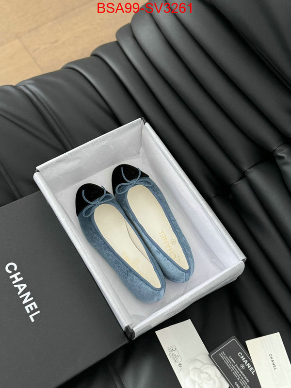 Women Shoes-Chanel copy aaaaa ID: SV3261 $: 99USD
