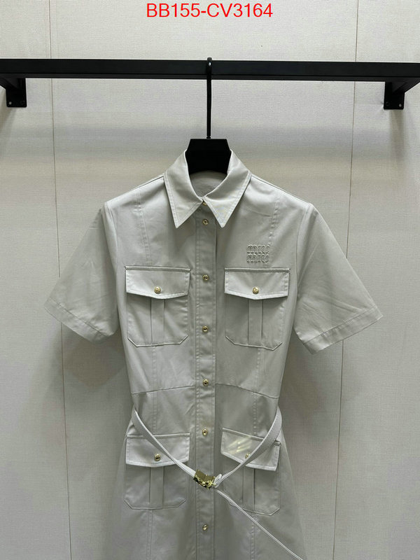 Clothing-MIU MIU are you looking for ID: CV3164 $: 155USD