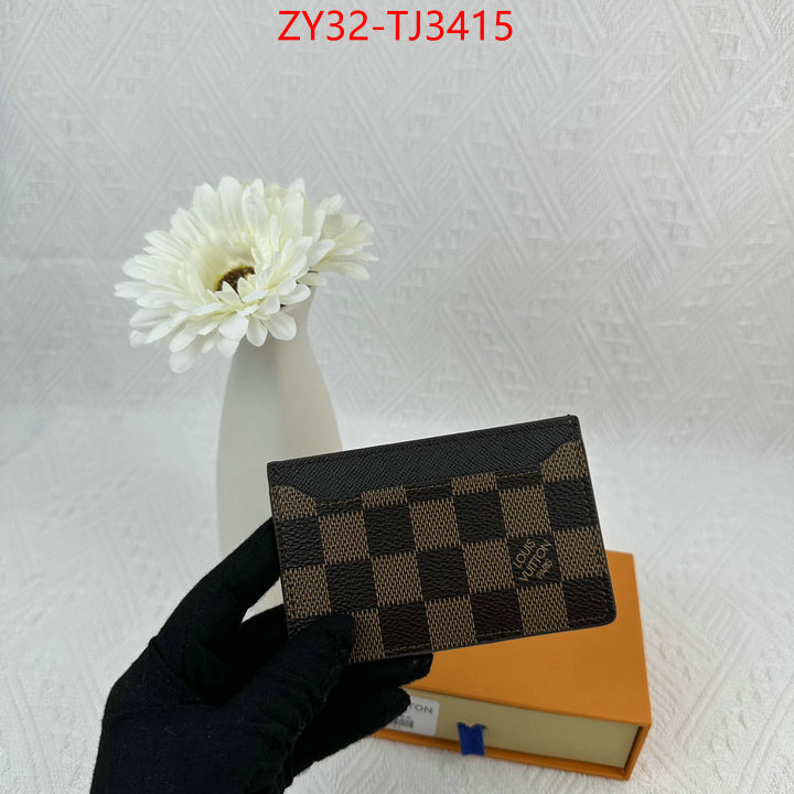 LV Bags(4A)-Wallet best quality fake ID: TJ3415 $: 32USD,