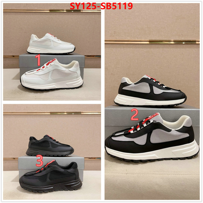 Men shoes-Prada what best replica sellers ID: SB5119 $: 125USD