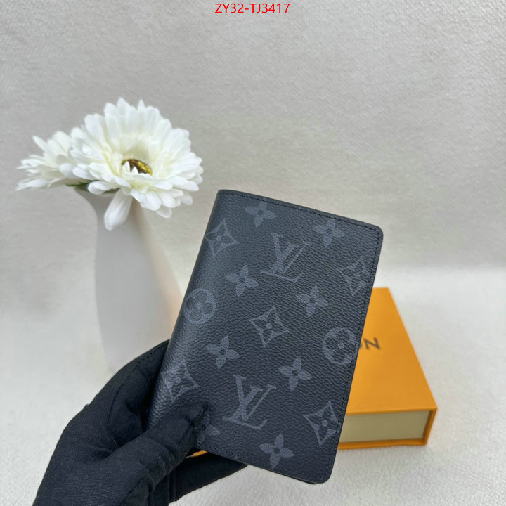 LV Bags(4A)-Wallet replicas buy special ID: TJ3417 $: 32USD,