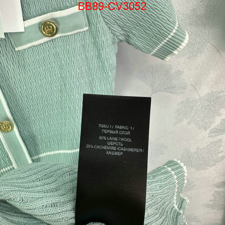Clothing-Balmain best replica 1:1 ID: CV3052 $: 89USD