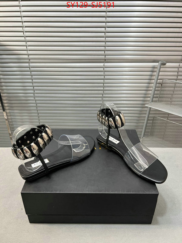 Women Shoes-ALAIA aaaaa+ replica designer ID: SJ5191 $: 129USD