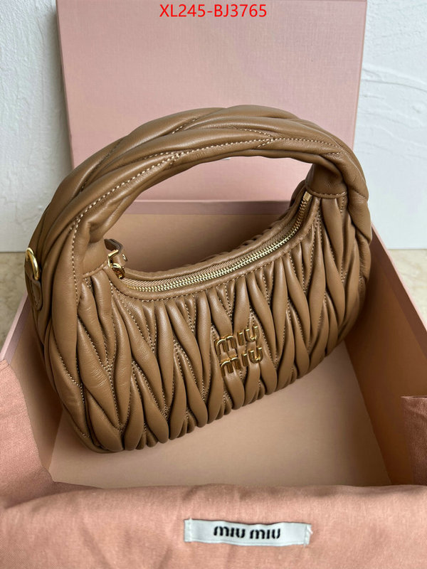 Miu Miu Bags(TOP)-Handbag- buy 1:1 ID: BJ3765 $: 245USD,