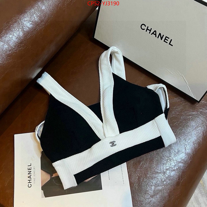 Swimsuit-Chanel designer ID: YJ3190 $: 52USD