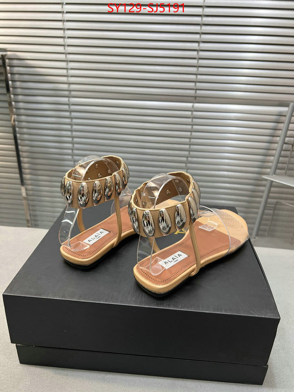 Women Shoes-ALAIA aaaaa+ replica designer ID: SJ5191 $: 129USD