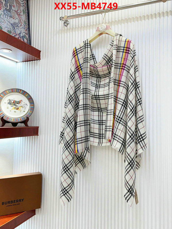 Scarf-Burberry replica aaaaa designer ID: MB4749 $: 55USD