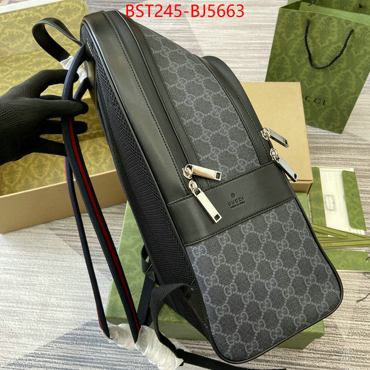 Gucci Bags(TOP)-Backpack- the best quality replica ID: BJ5663 $: 245USD,