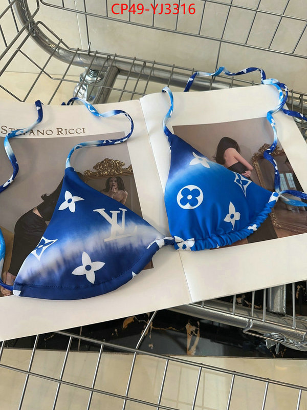 Swimsuit-LV top quality fake ID: YJ3316 $: 49USD