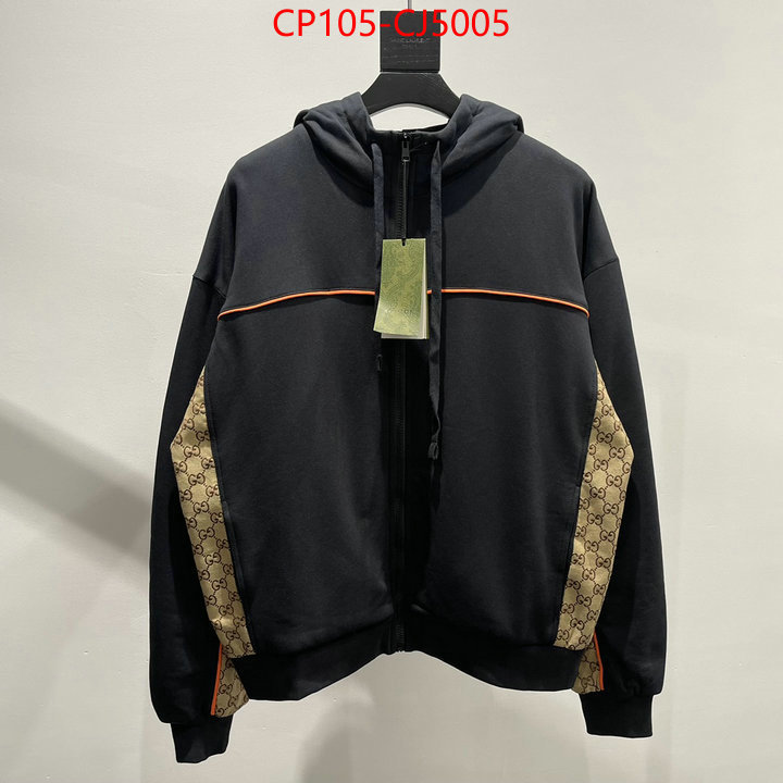 Clothing-Gucci best quality replica ID: CJ5005 $: 105USD