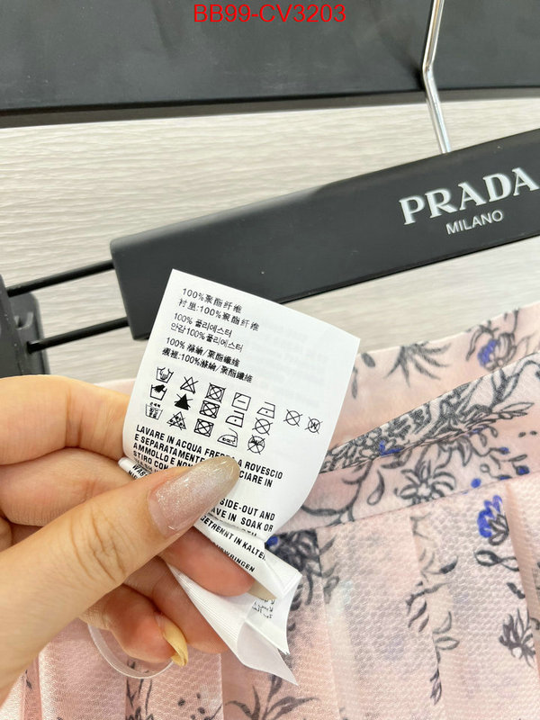 Clothing-Prada can you buy knockoff ID: CV3203 $: 99USD