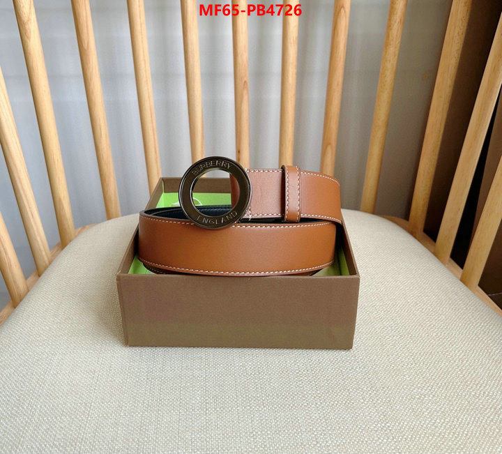 Belts-Burberry replicas ID: PB4726 $: 65USD