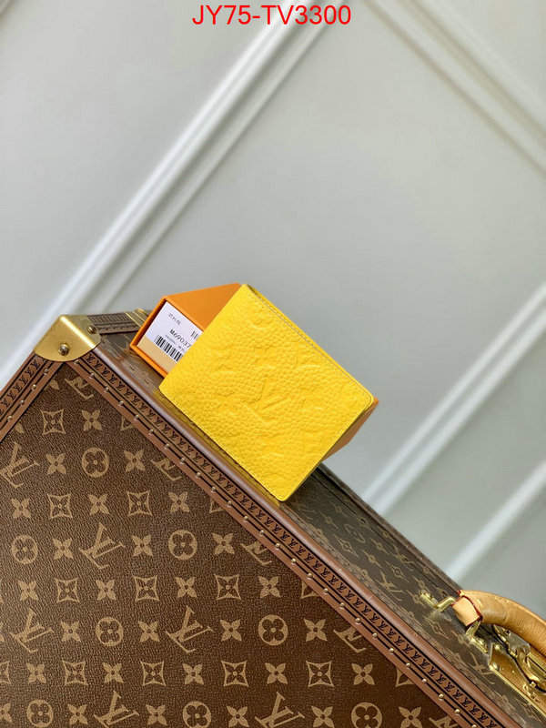 LV Bags(TOP)-Wallet buy cheap ID: TV3300 $: 75USD,