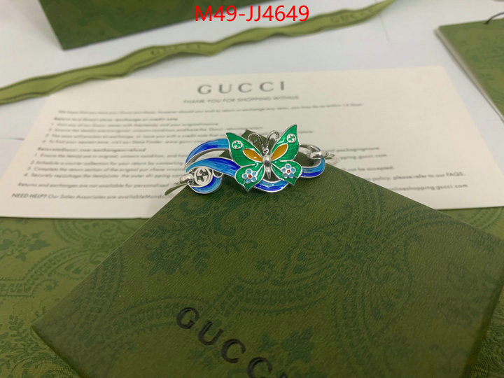 Jewelry-Gucci what is top quality replica ID: JJ4649 $: 49USD