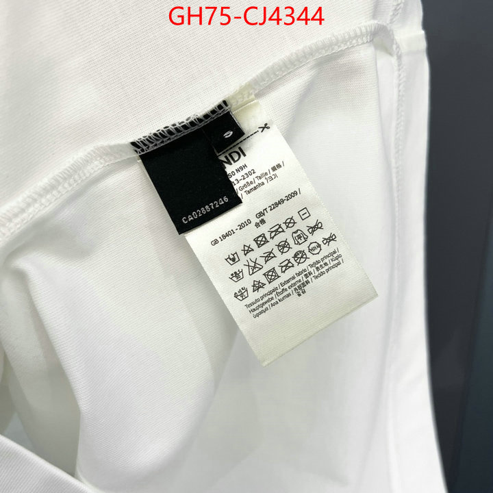 Clothing-Fendi sellers online ID: CJ4344 $: 75USD