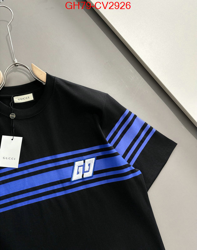 Clothing-Gucci how to find replica shop ID: CV2926 $: 79USD