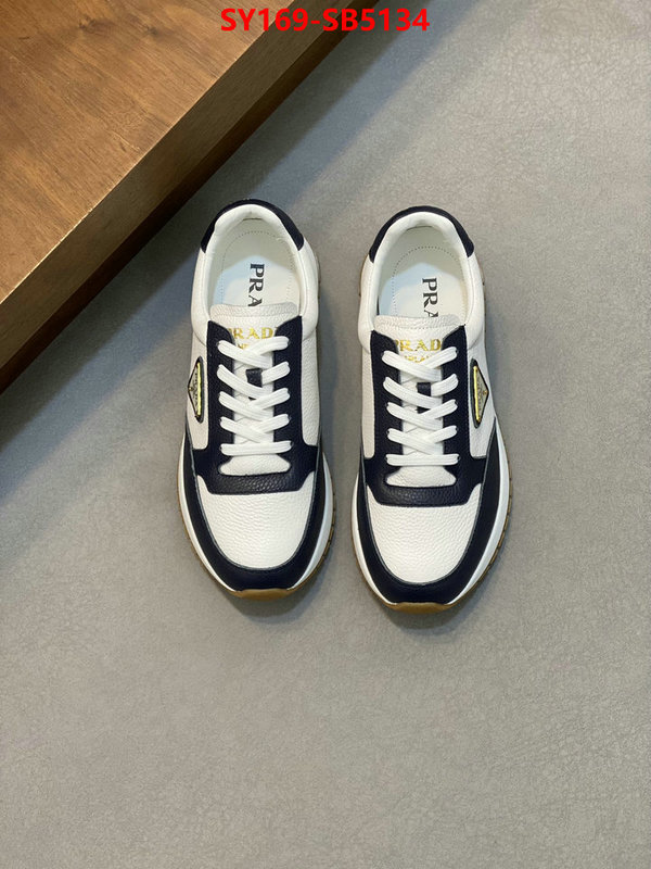 Men shoes-Prada top perfect fake ID: SB5134 $: 169USD