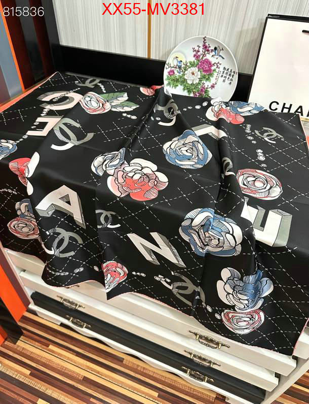 Scarf-Chanel shop designer ID: MV3381 $: 55USD