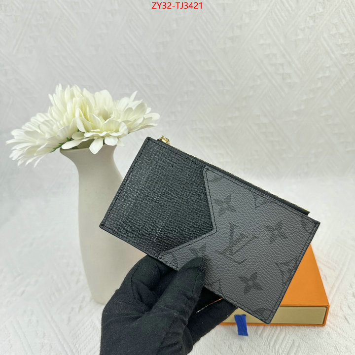 LV Bags(4A)-Wallet replica sale online ID: TJ3421 $: 32USD,