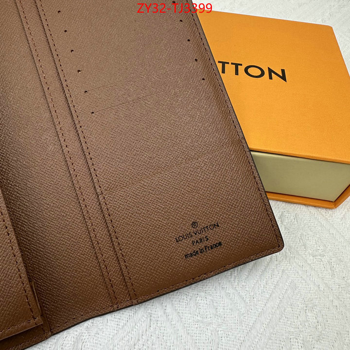 LV Bags(4A)-Wallet what's the best to buy replica ID: TJ3399 $: 32USD,