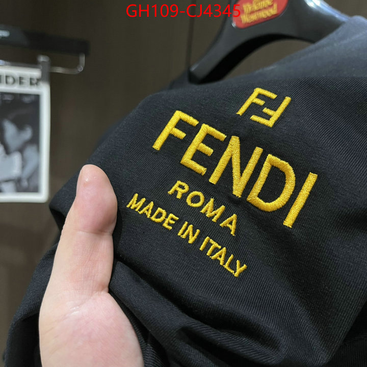 Clothing-Fendi replica aaaaa+ designer ID: CJ4345 $: 109USD