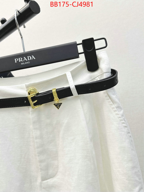 Clothing-Prada fake designer ID: CJ4981 $: 175USD