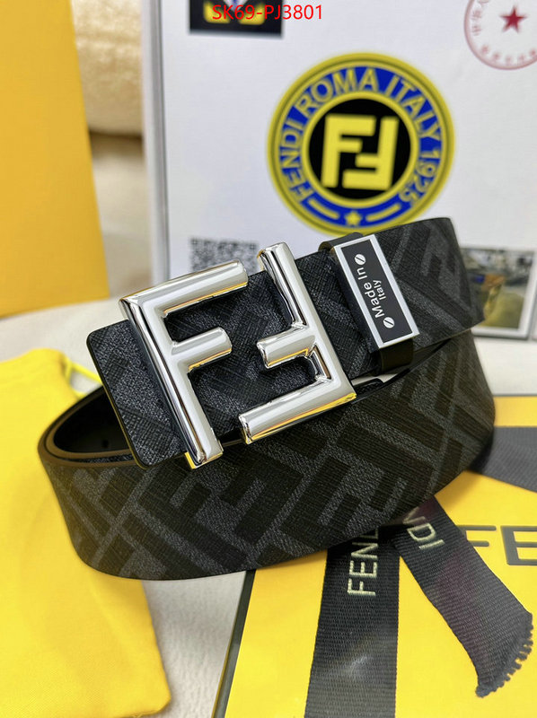Belts-Fendi buy best quality replica ID: PJ3801 $: 69USD