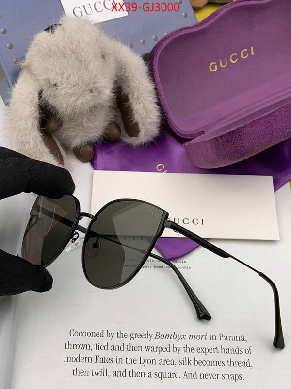 Glasses-Gucci buy cheap ID: GJ3000 $: 39USD