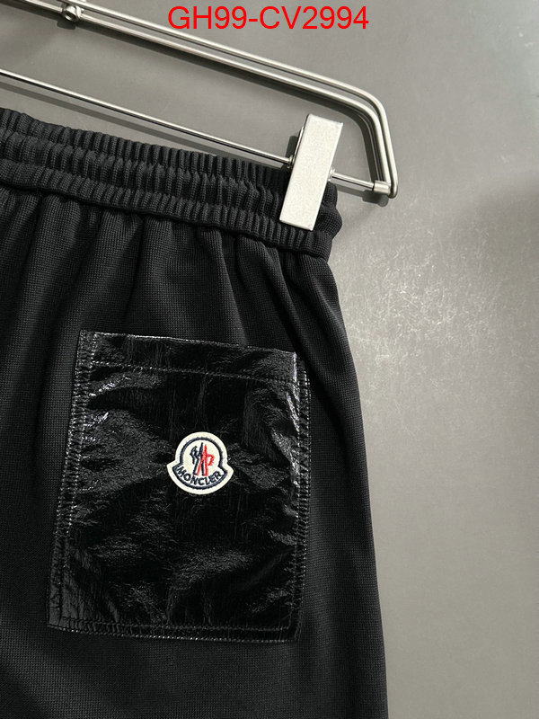 Clothing-Moncler designer wholesale replica ID: CV2994 $: 99USD