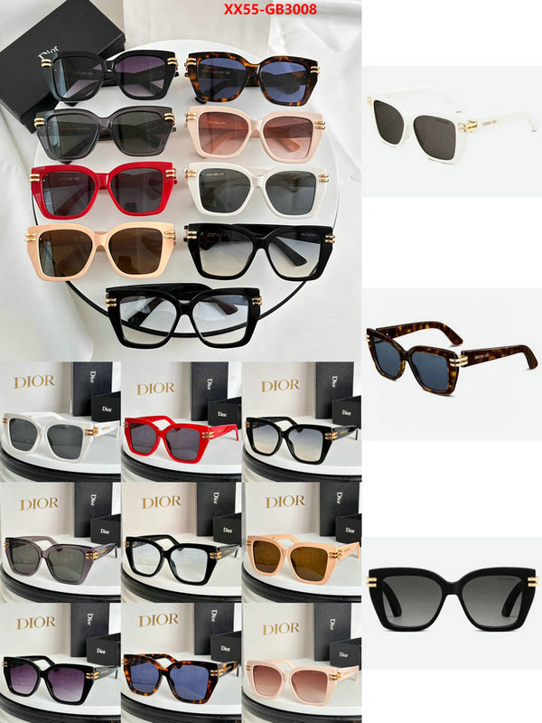 Glasses-Dior top quality designer replica ID: GB3008 $: 55USD