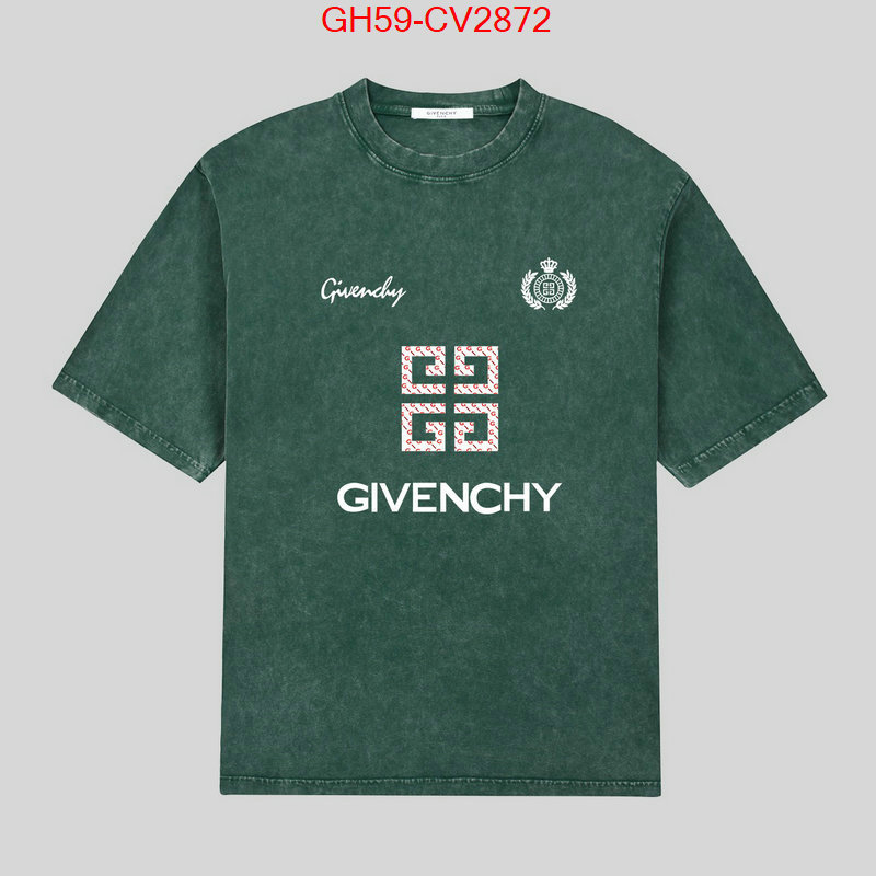 Clothing-Givenchy luxury cheap ID: CV2872 $: 59USD
