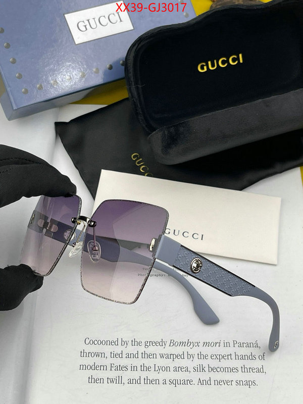 Glasses-Gucci customize best quality replica ID: GJ3017 $: 39USD