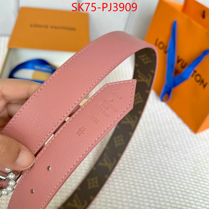 Belts-LV designer wholesale replica ID: PJ3909 $: 75USD